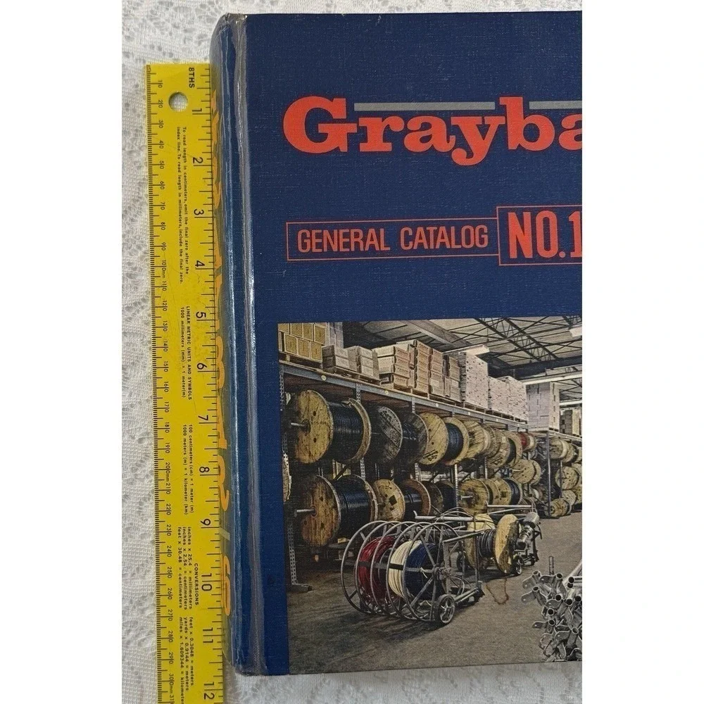 Graybar General Catalog No 106 Electrical Equipment Book Industrial Blue